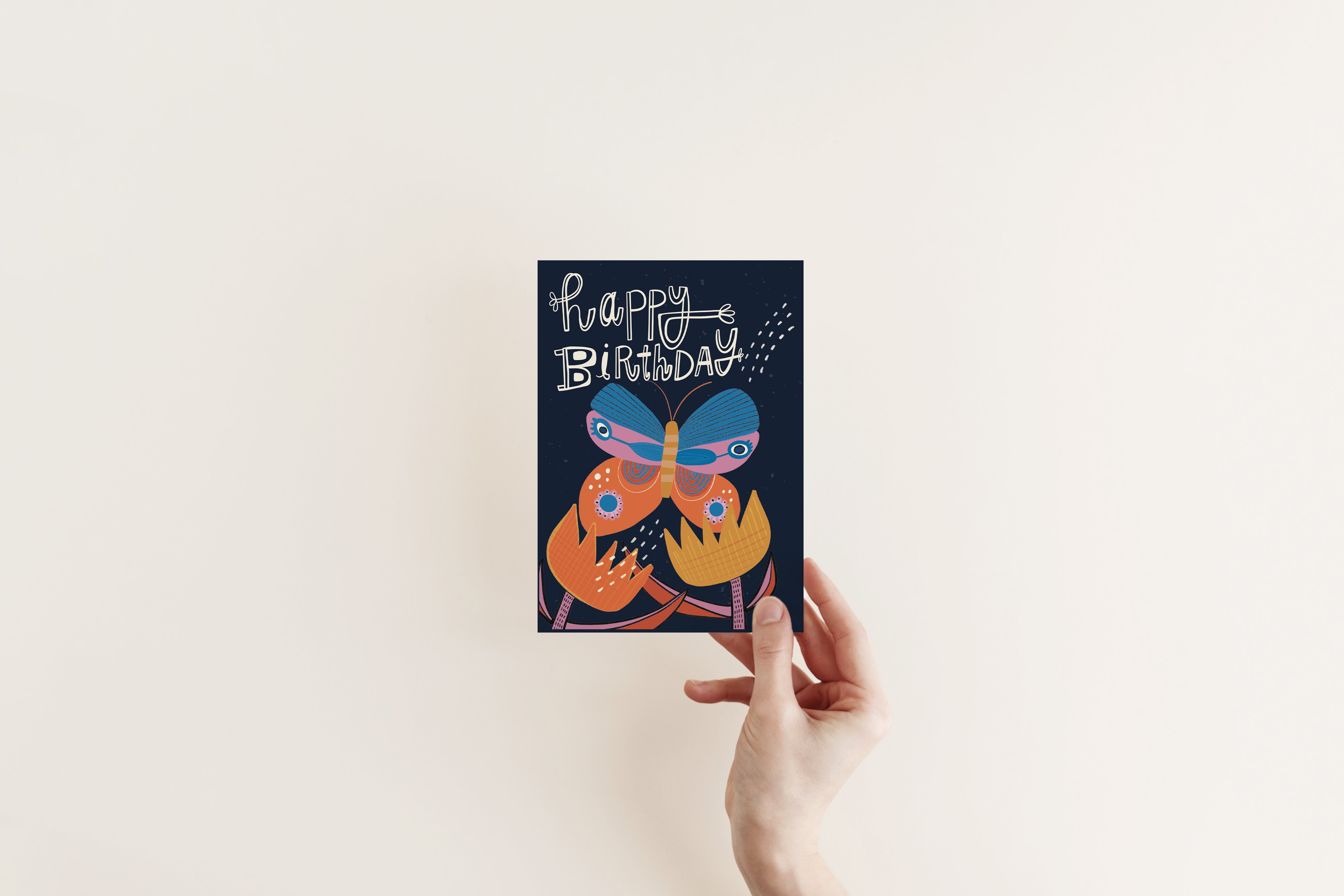 Butterfly Birthday Greeting Card