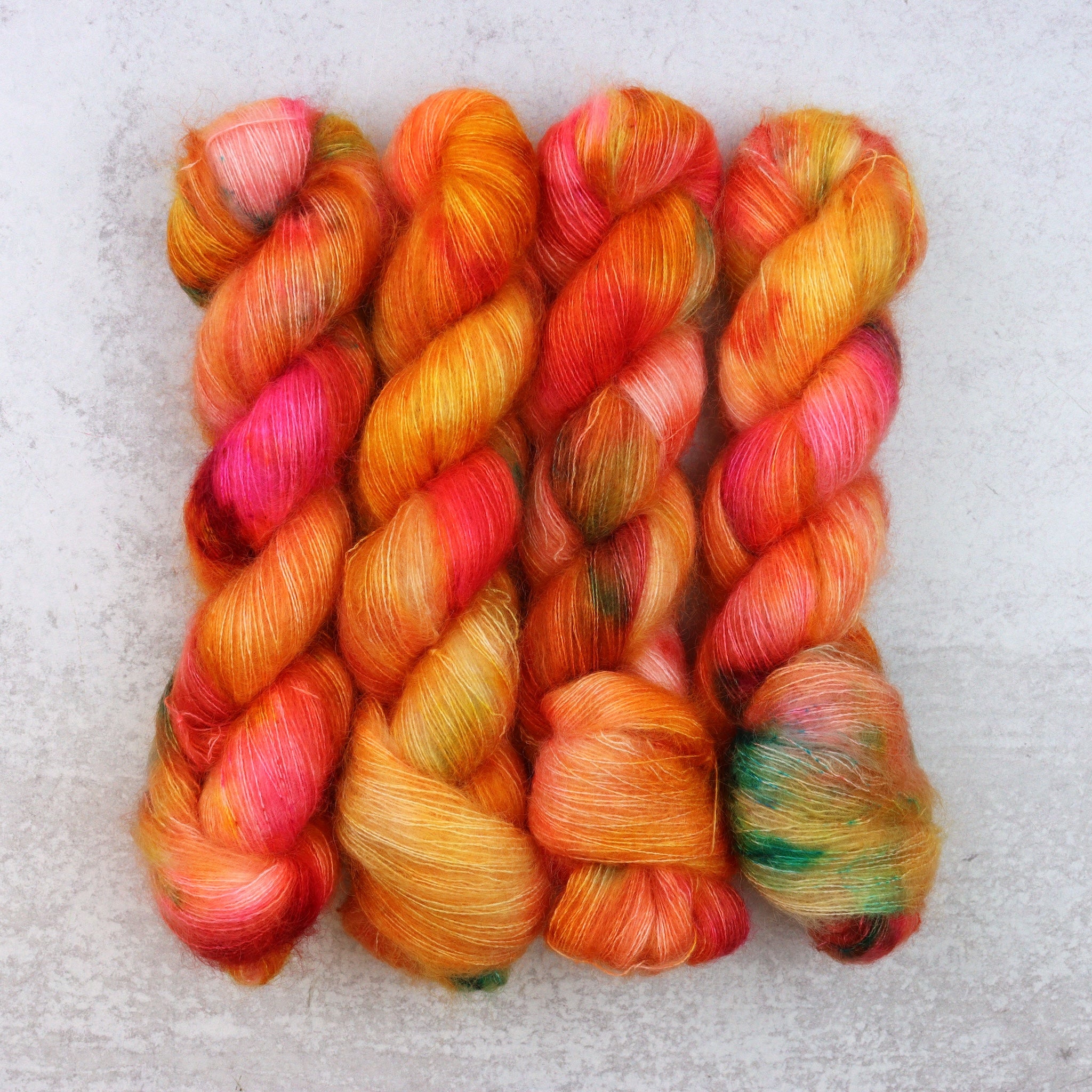 Care Bear Dare Stare - Mohair Silk