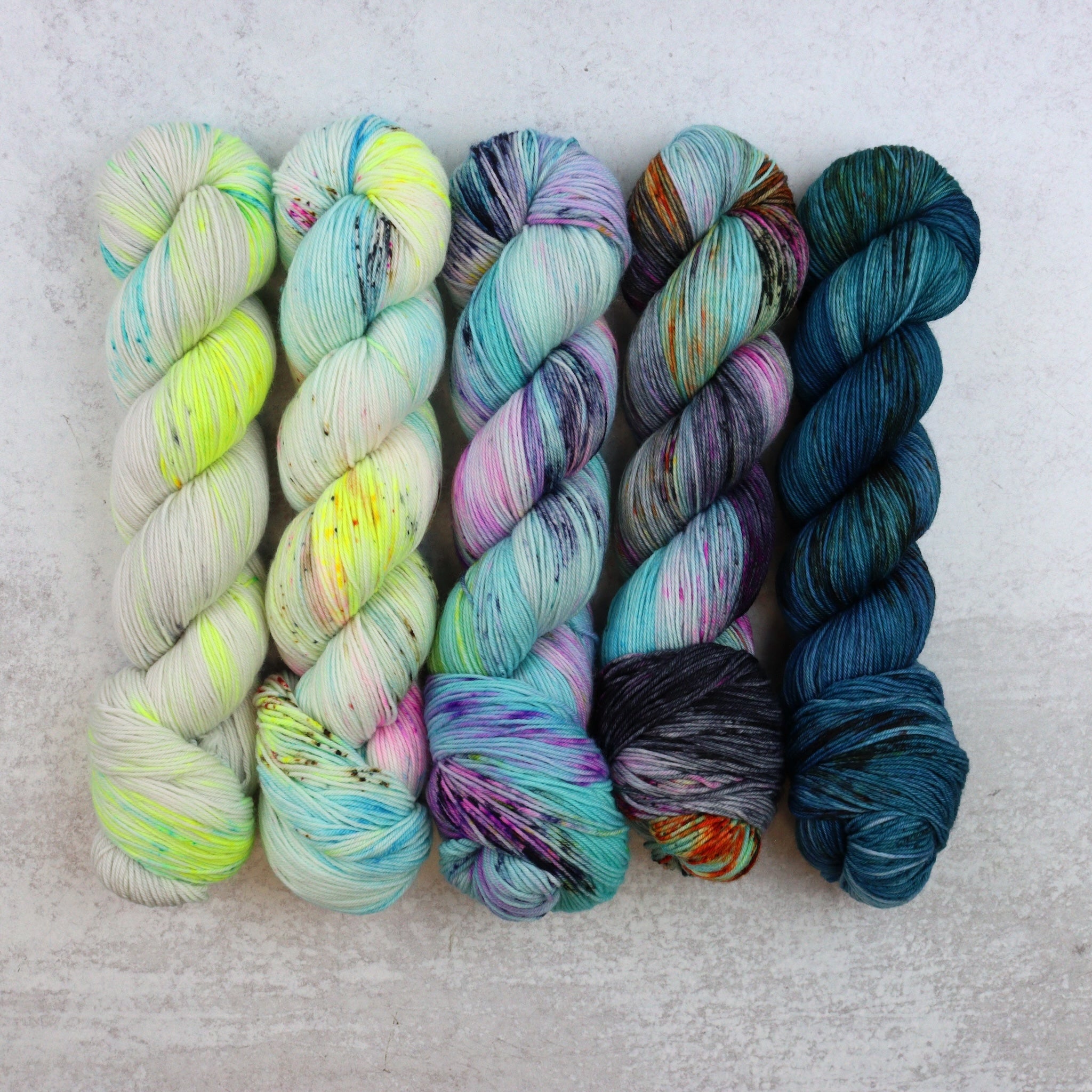 Extra Lite Bright Sweater Kit - Classic Sock - Wicked Mermaid