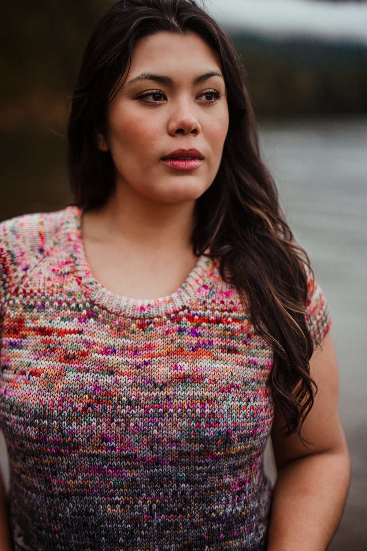 Lite Bright Sweater Kit - Hand-Dyed Yarn Kit | Spun Right Round