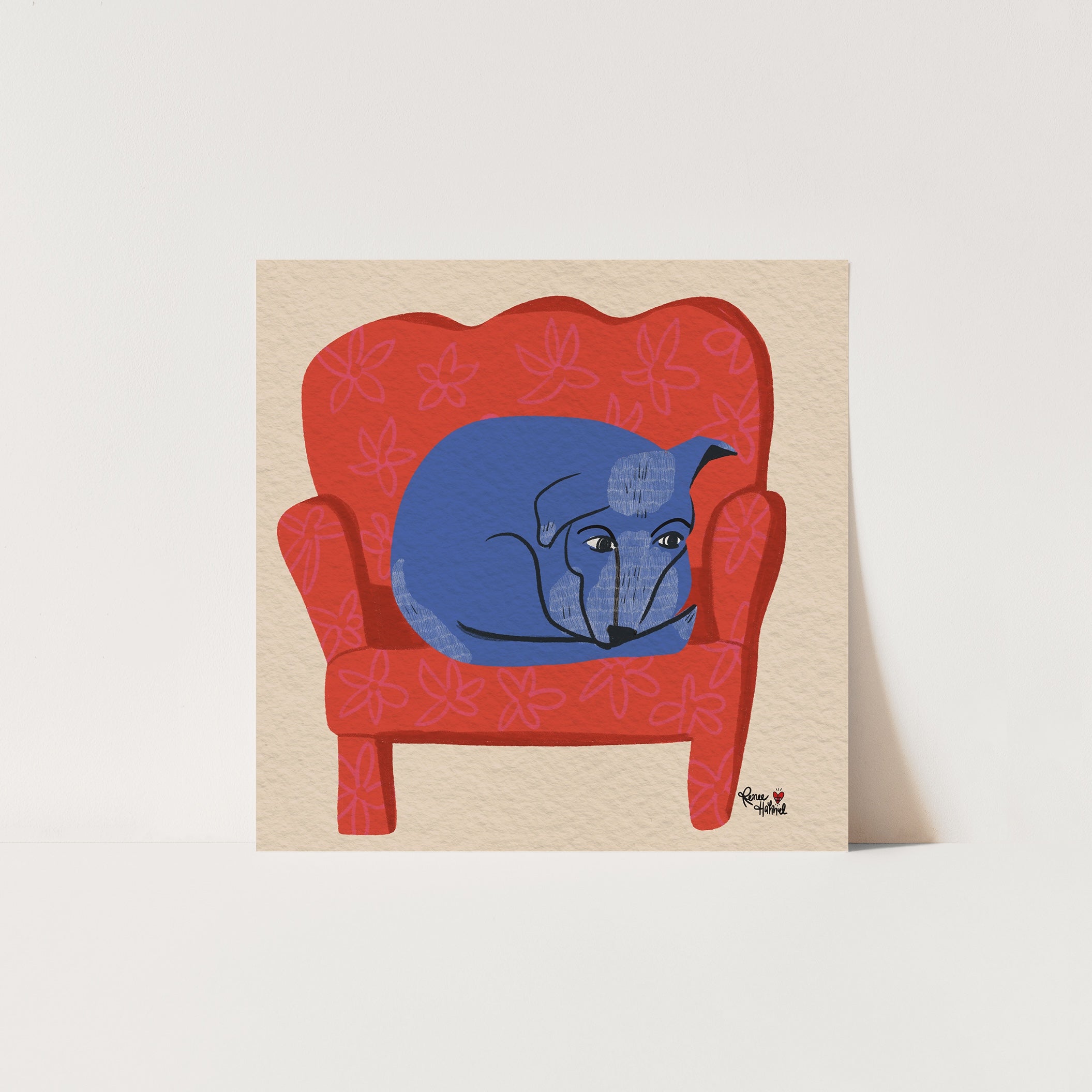 Patient Pup - Art Print