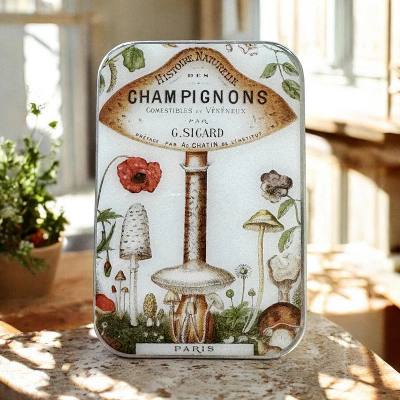 Firefly Notes - Vintage Mushrooms Notion Tin