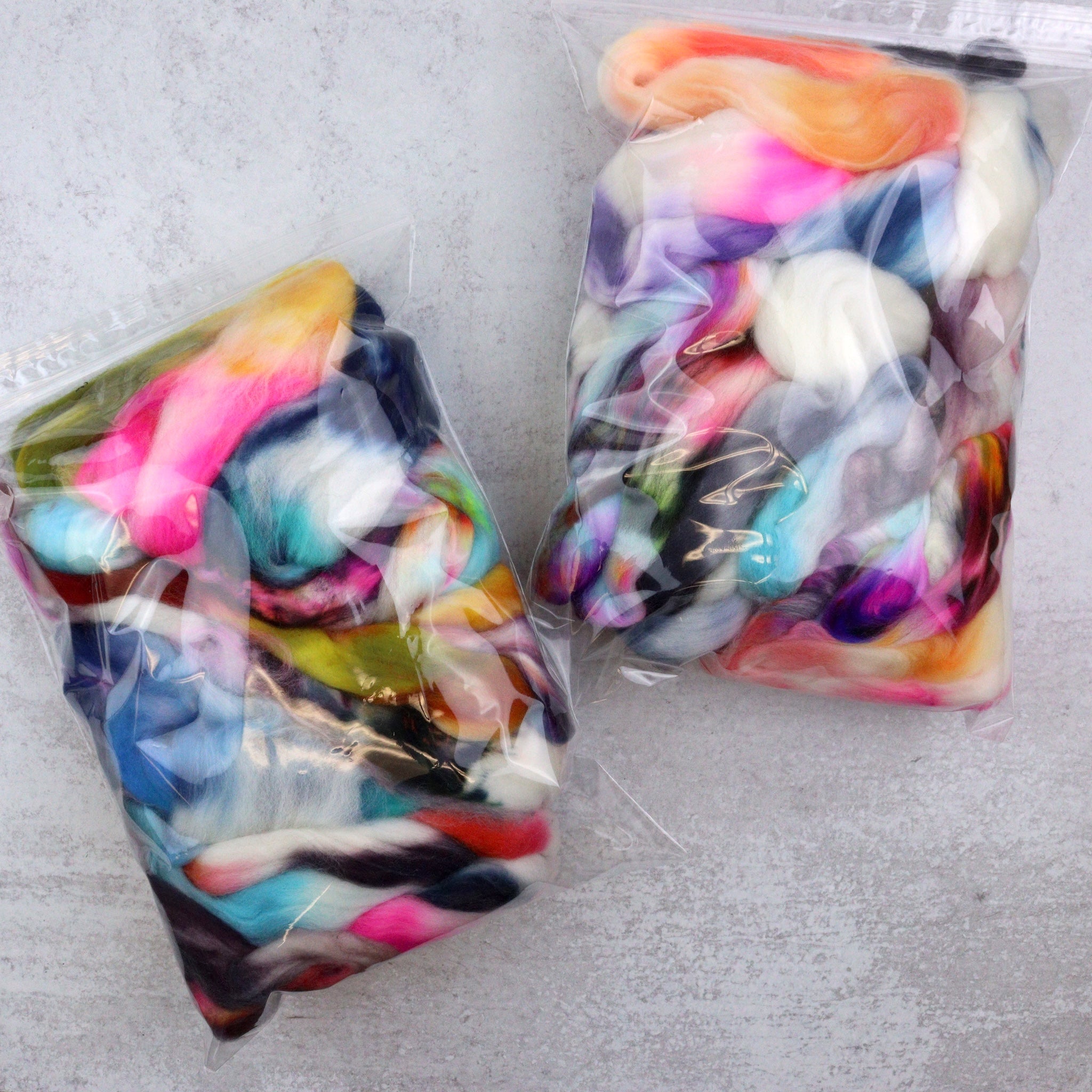 Mixed Bag - Hand Dyed Fibers