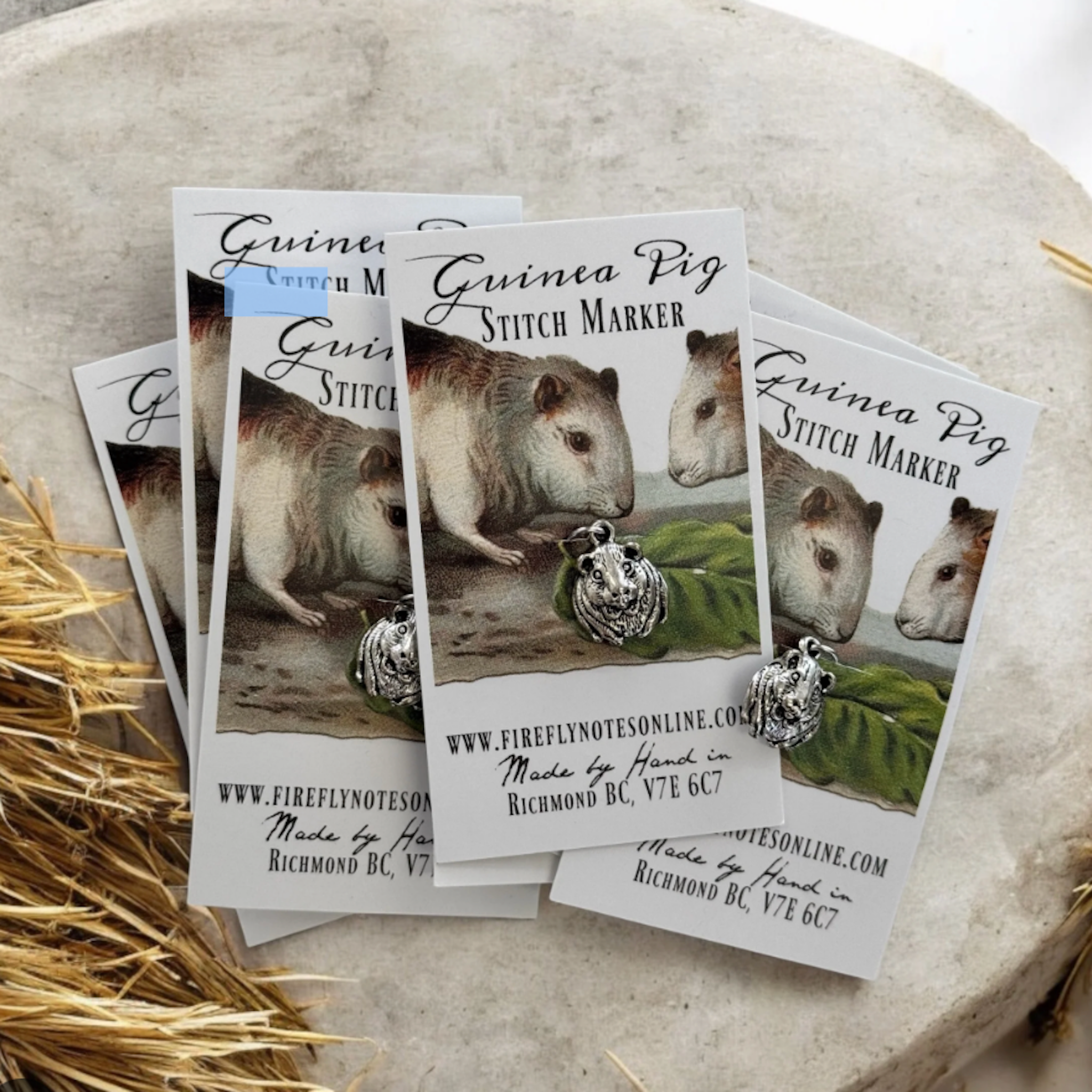 FireFly Notes - Guinea Pig Stitch Marker