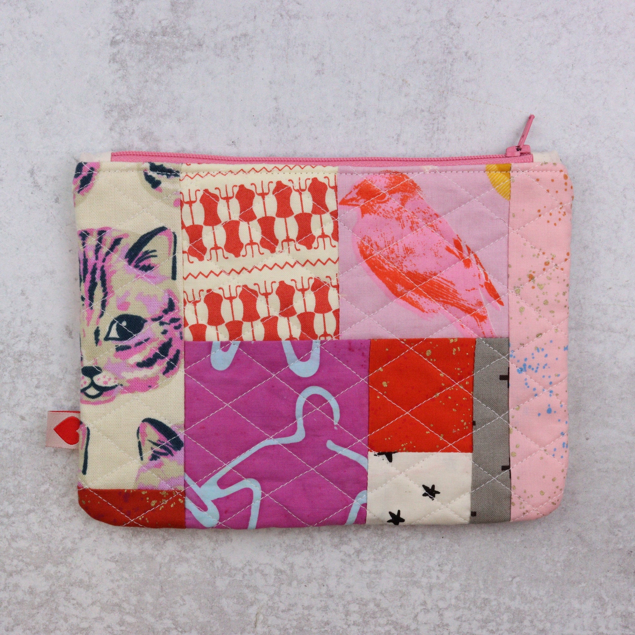 Scrappy Zip Pouch - Bird Watcher