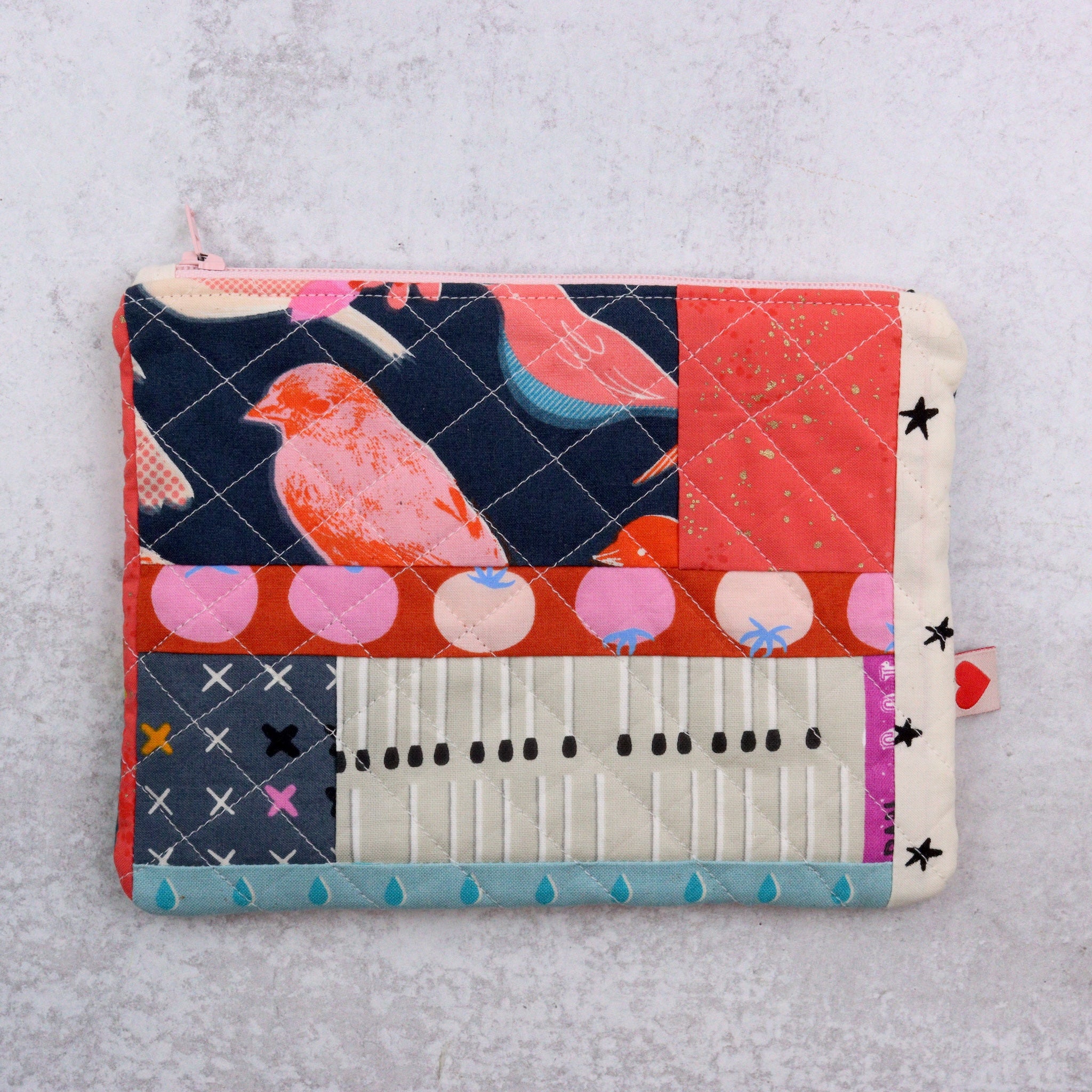 Scrappy Zip Pouch - Honey