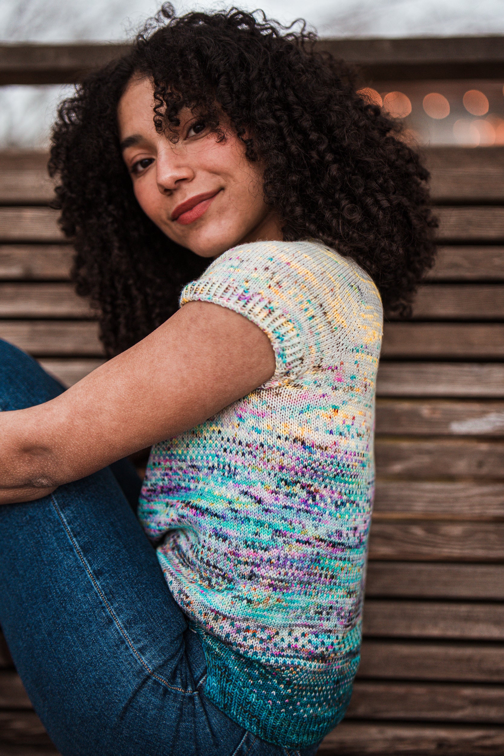 Extra Lite Bright Sweater Kit - Classic Sock - Wicked Mermaid