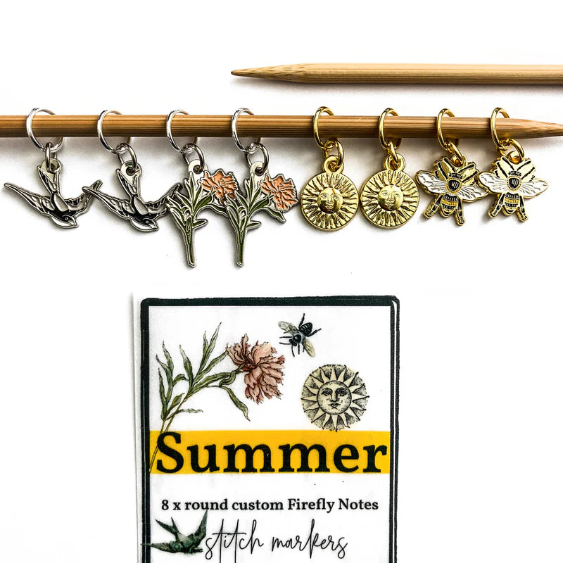 FireFly Notes - Summer Stitch Markers