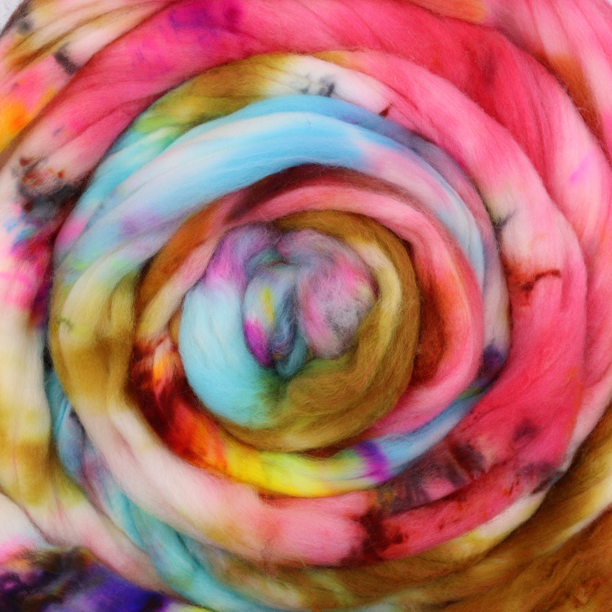 Superwash Merino Nylon Spinning Fiber - Smitten