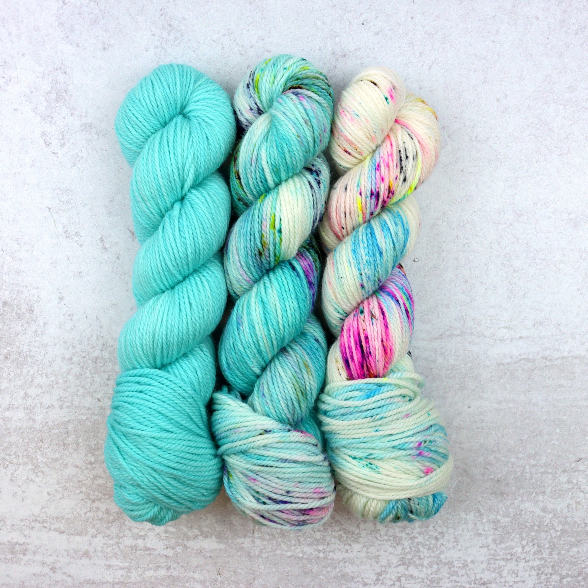 Limited Edition Bundle - Merino Aran - Aqua