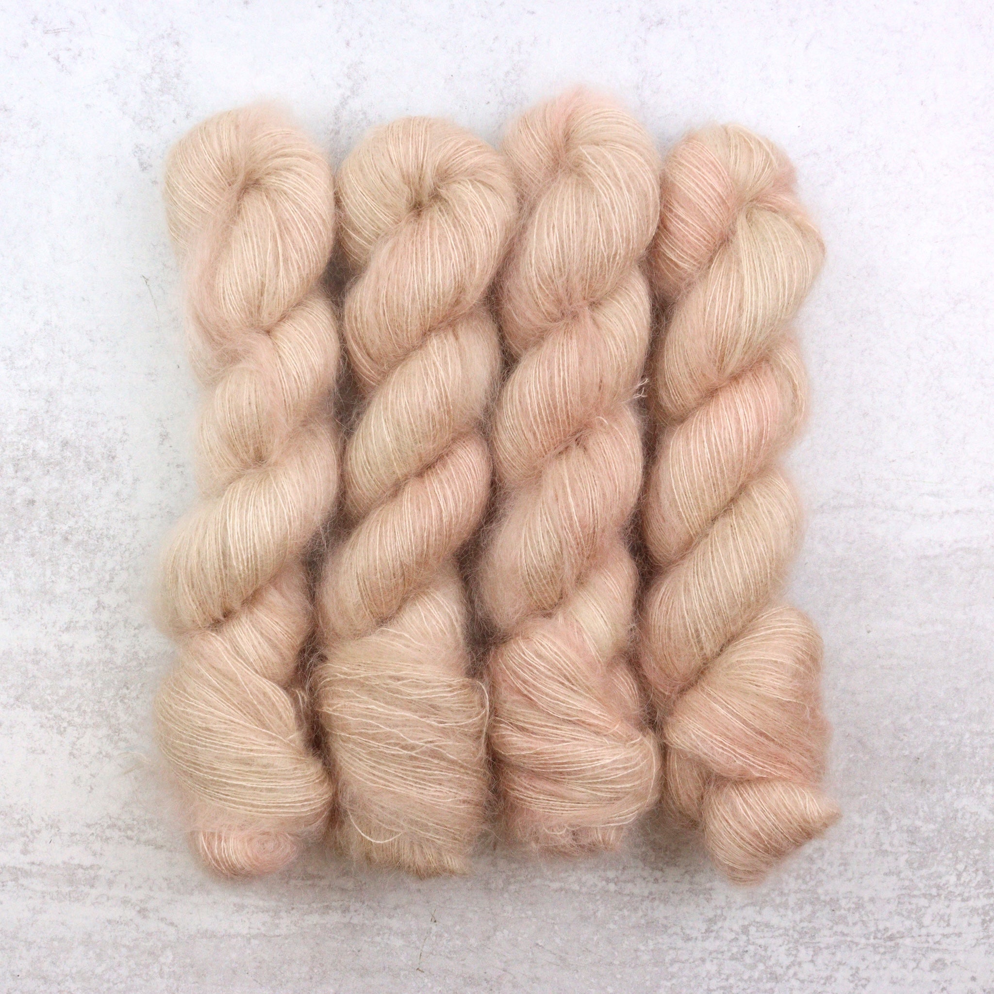 Bunny Slippers - Mohair Silk