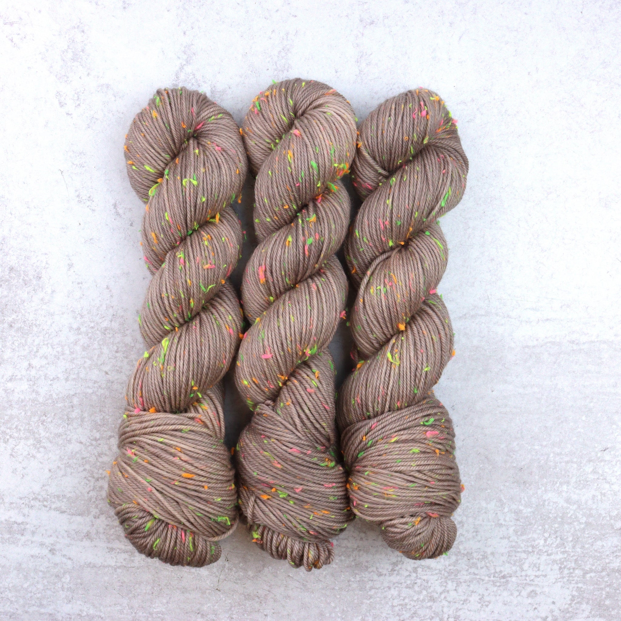 Neon Tweed DK - Clay