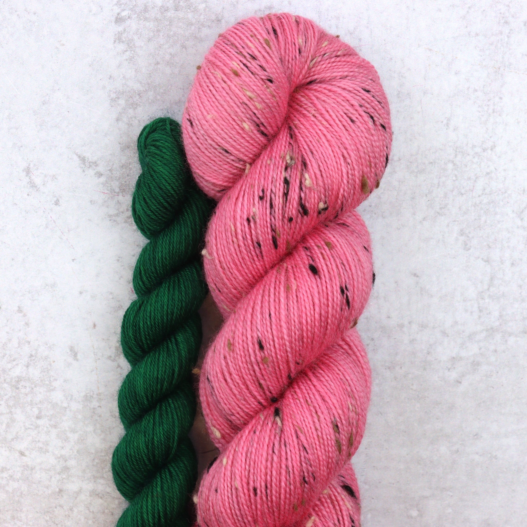 Flamingo + Envy - Tweed Sock Set