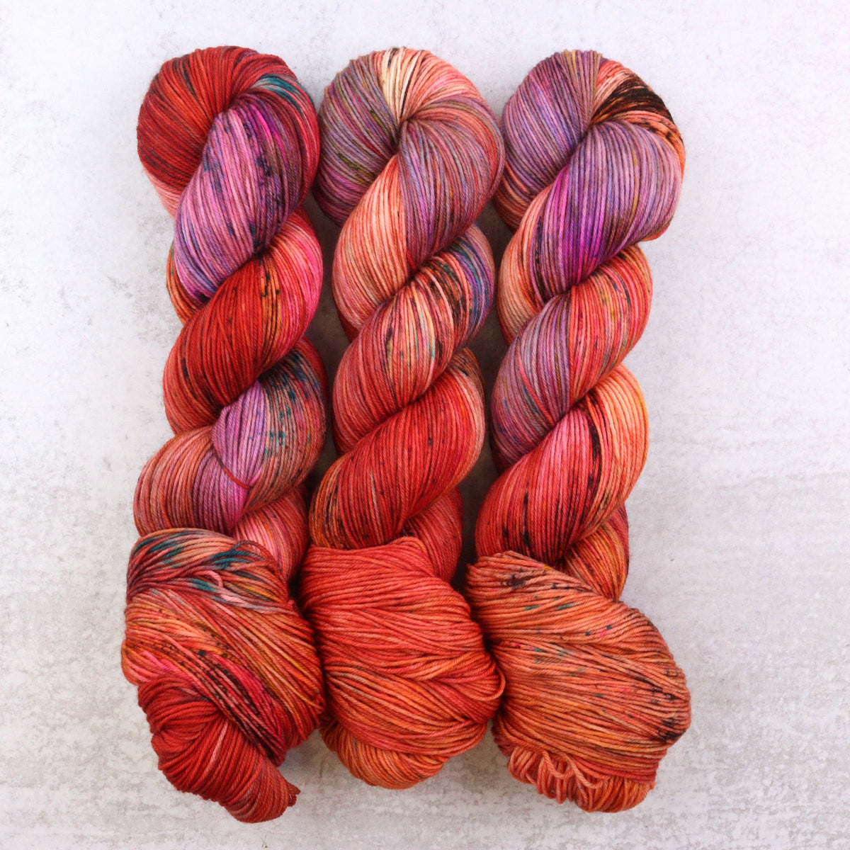 Fruit Punch - OOAK - Tough Sock
