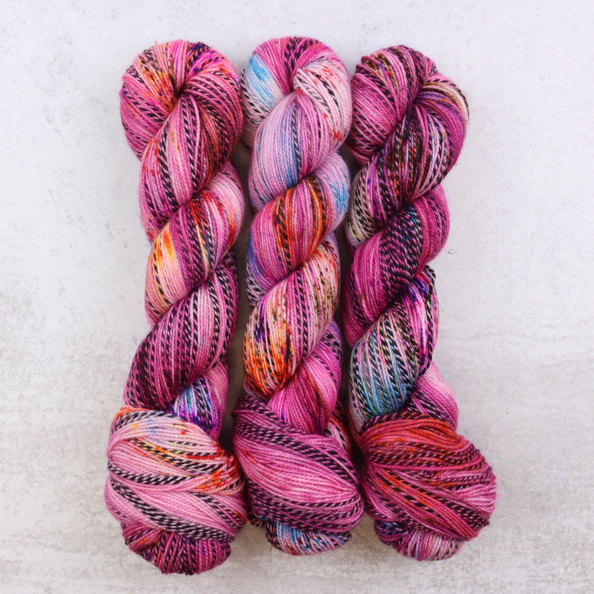 Berry Twist - One of A Kind- Twist Sock