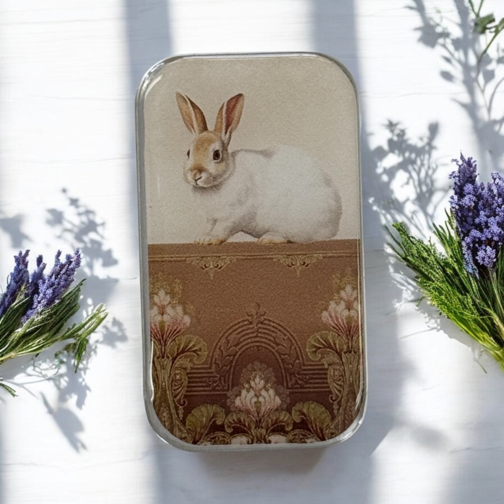Firefly Notes - Sweet White Bunny Notions Tin