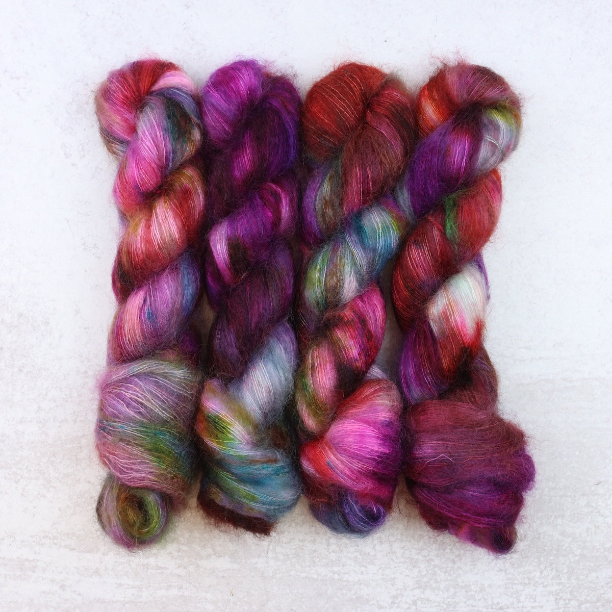 Pomegranate - Mohair Silk