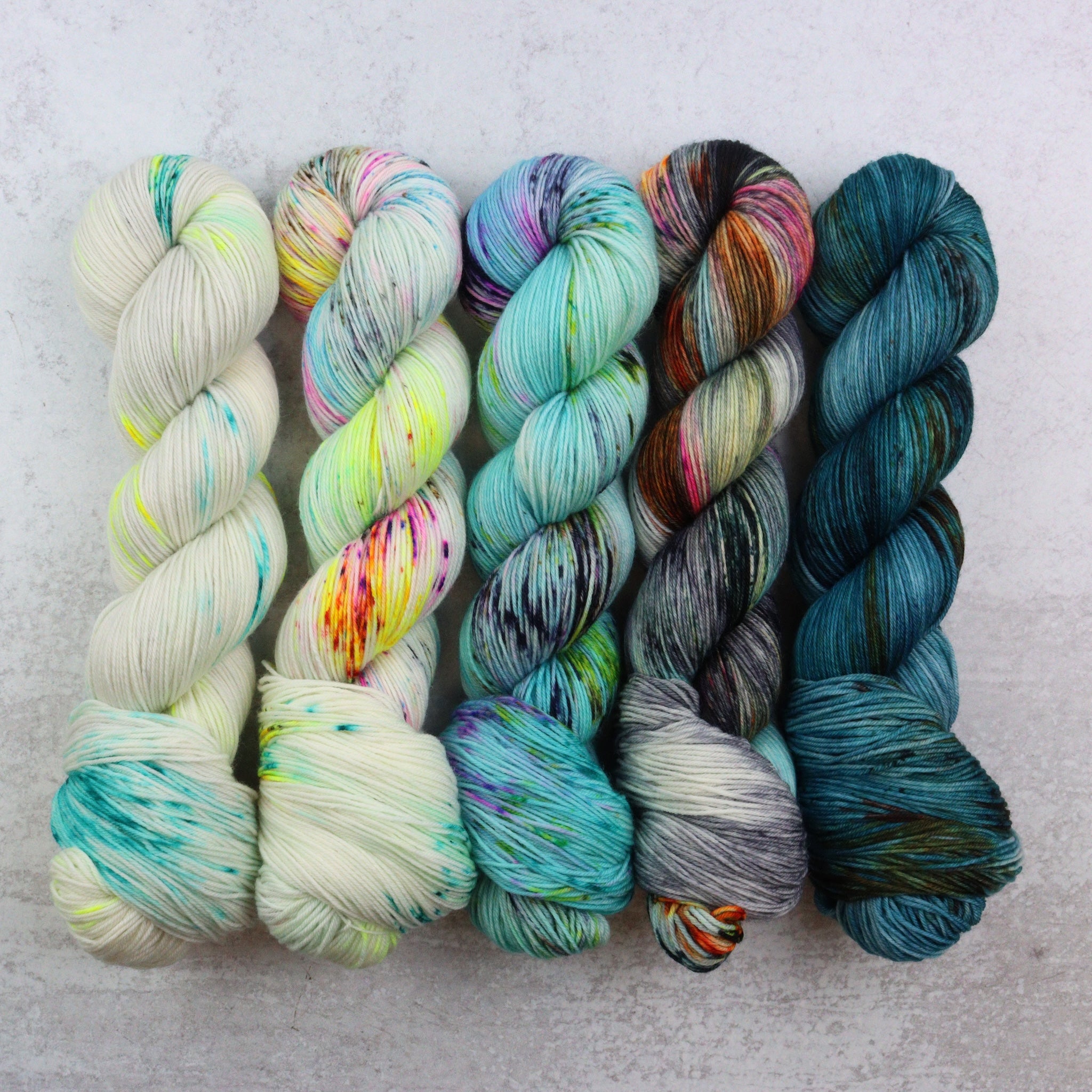 Extra Lite Bright Sweater Kit - Classic Sock - Wicked Mermaid