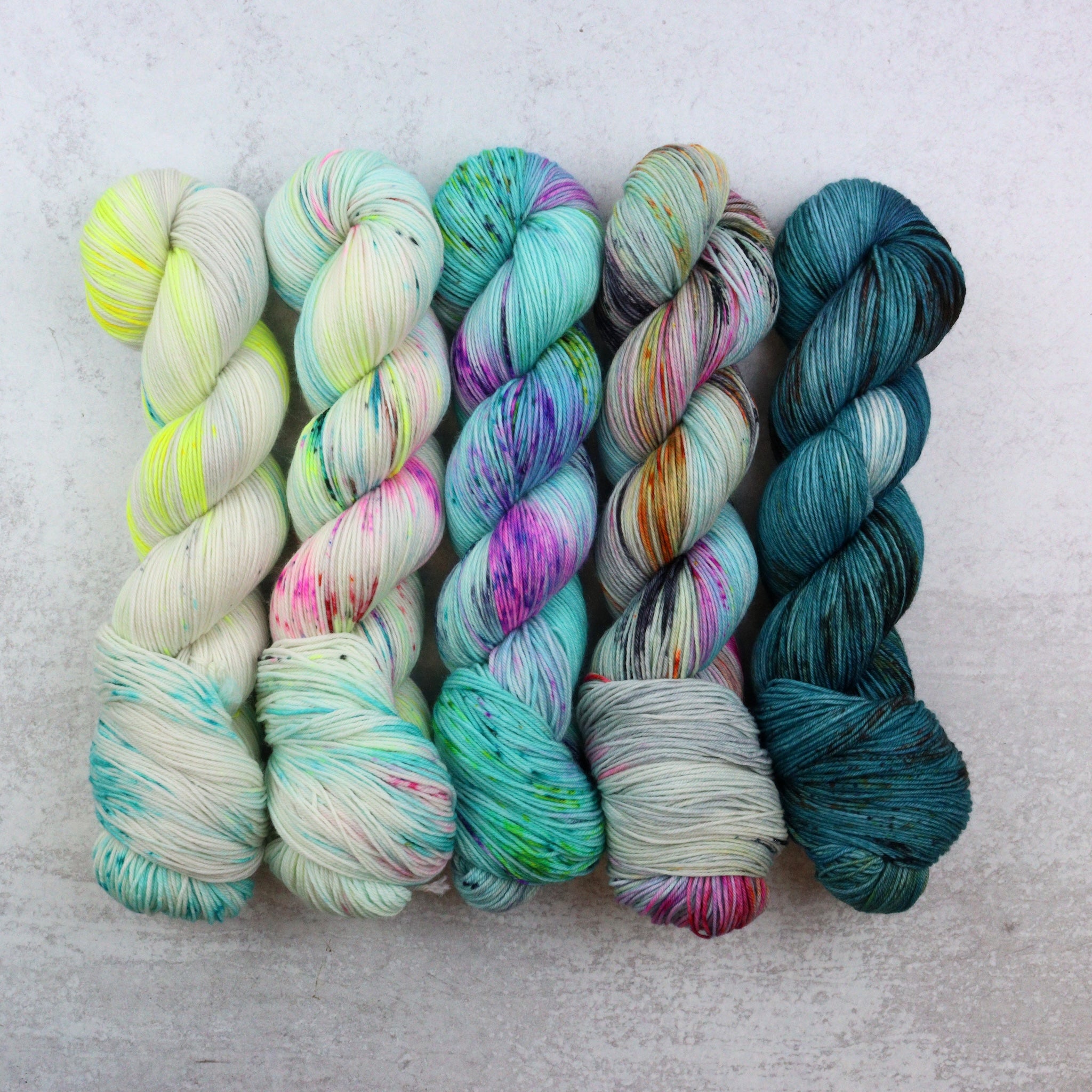 Extra Lite Bright Sweater Kit - Classic Sock - Wicked Mermaid