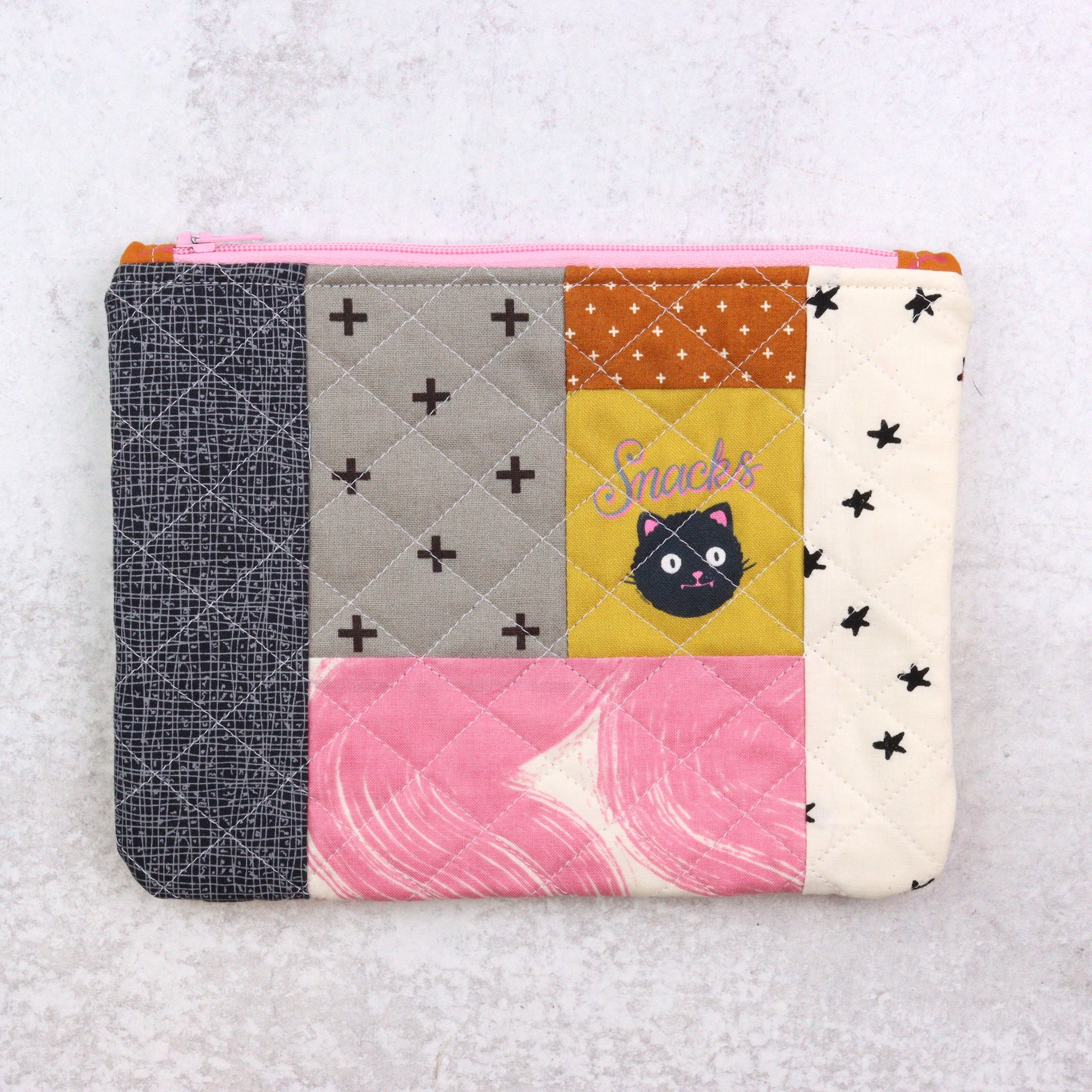 Scrappy Zip Pouch - Snacks